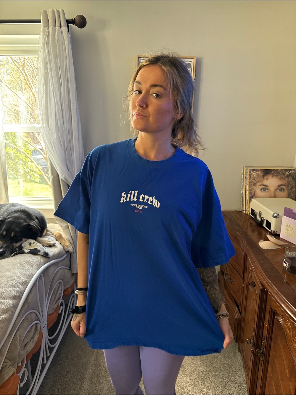 Kill Crew Royal Blue Short Sleeve Tee
